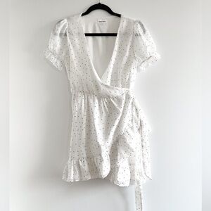 REVOLVE Superdown Polkadot Wrap Dress